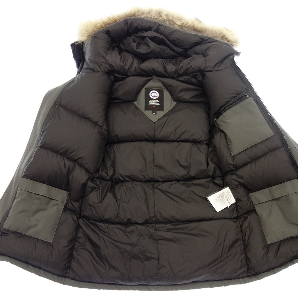 極美品◆カナダグース ダウンジャケット ジャスパー 3438JM レディース サイズS ダークグレー CANADA GOOSE【AFA3】