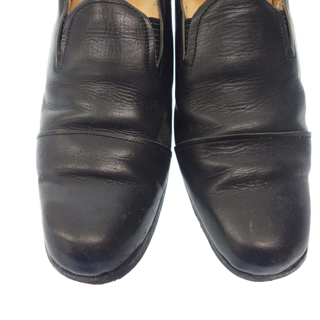 Used Paul Harnden slip-on leather ladies black size 5 Paul Harnden [AFD7] 