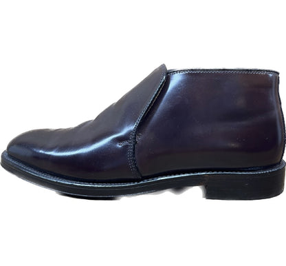 状况非常良好◆Alden 皮鞋 Chukka 靴子 Cordovan 12228 深酒红色 US8D Alden 