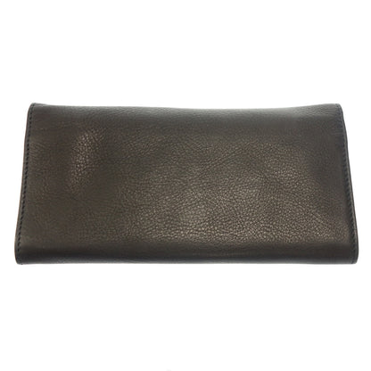 Very good condition ◆Salvatore Ferragamo long wallet bi-fold black Salvatore Ferragamo [AFI5] 