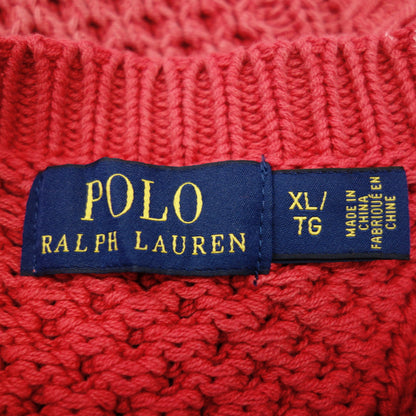 Polo Ralph Lauren 针织阿兰棉男士红色 XL POLO RALPH LAUREN [AFB3] [二手] 