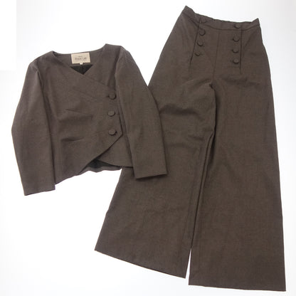 Like new◆Dress Lab Transformed Jacket &amp; Wide Pants Setup M Women's Gray Dress Lab [AFA10] 