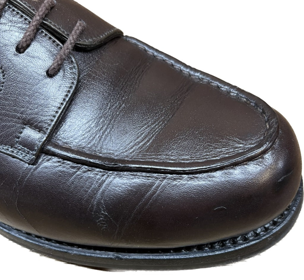 Used ◆JM Weston leather shoes U tip 641 golf dark brown 8E JMWESTON 
