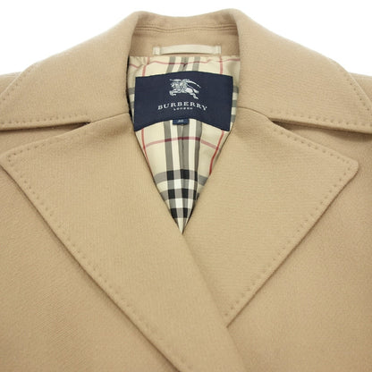 Good condition ◆ Burberry London Peacoat Check Lining Wool Women's Beige Size 38 BURBERRY LONDON [AFB34] 