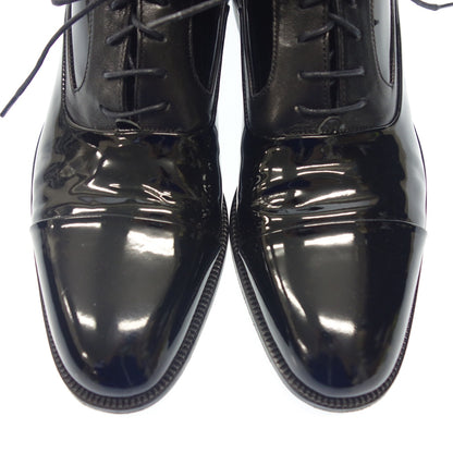 Good Condition◆Johnston Murphy Leather Shoes Straight Tip Patent Leather Men's Black Size 9.5 JOHNSTON＆MURPHY [AFD9] 