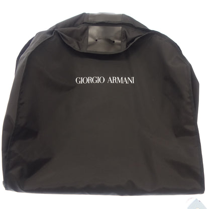 美品◆ジョルジオアルマーニ スーツ セットアップ ストライプ ブラック サイズ46 メンズ GIORGIO ARMANI【AFA21】