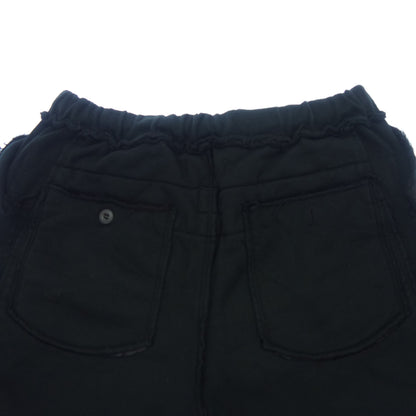 Very good condition ◆ FACETASM shorts sweatshirt nylon damaged men's black 4 FACETASM [AFB30] 