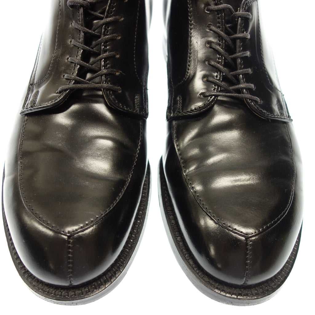 状况良好 ◆ Alden 皮鞋 V Tip 54331 Cordovan 男式 US7.5D 黑色 ALDEN [LA] 