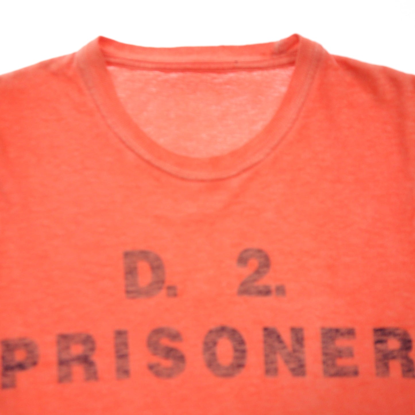 中古◆ディースクエアード 半袖Tシャツ カットソー プリント クルーネック メンズ XS 赤 DSQUARED2 【AFB10】