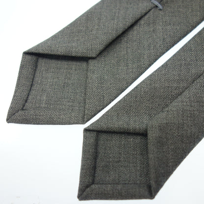 Very good condition ◆ Thom Browne Tie Tricolor Wool Gray THOM BROWNE [AFI16] 