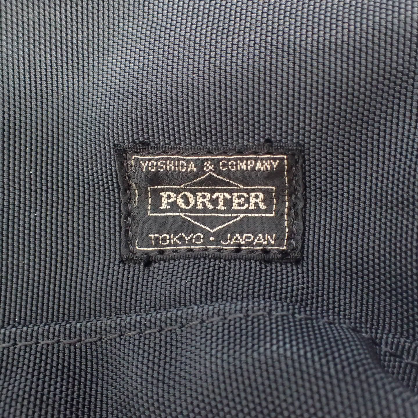 Used ◆Porter 2way business bag with strap made in Japan PORTER [AFE11] 