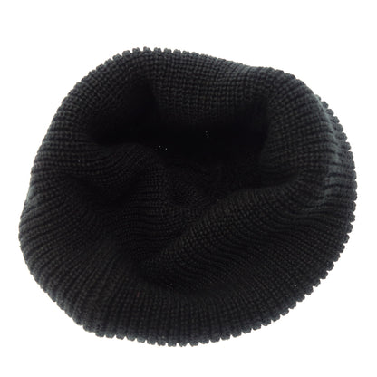 Used ◆Black eye patch knit hat logo black THE BLACK EYE PATCH [AFI20] 