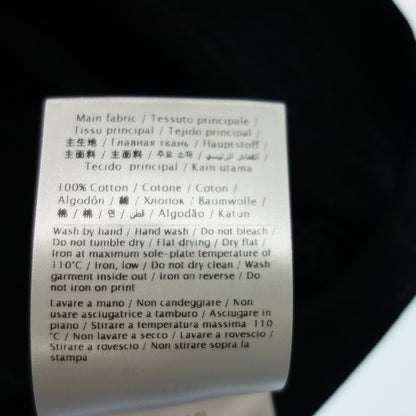 ヴァレンティノ 半袖Tシャツ カットソー コットン XV3MG08Y885 メンズ XL 黒 VALENTINO【AFB22】【中古】