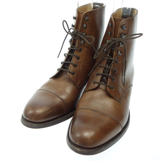 Good Condition◆Lloyd Footwear Boots Straight Tip Walnut Burnish 3611EW16 Men's Brown Size 9E Lloyd Footwear [AFC42] 