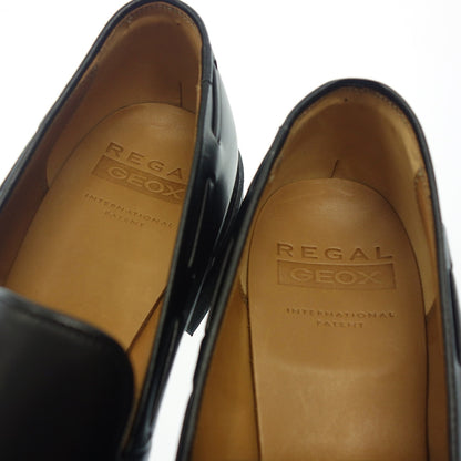 Like new◆Regal x Geox Loafers Men's 27.0cm Black REGAL GEOX [AFD4] 