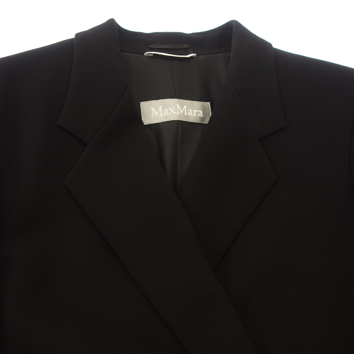 Very good condition ◆ Max Mara Suit Setup 42 Women's Black MaxMara [AFA5] 