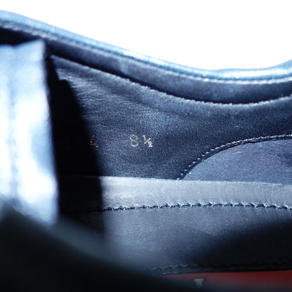 普拉达 皮革运动鞋 男士 8.5 海军蓝色 PRADA [AFC54] [二手] 