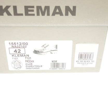 Like new ◆ Cleman U-tip shoes leather men's 42 black KLEMAN [AFD6] 