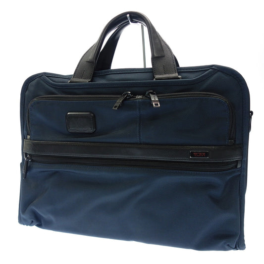 中古◆トゥミ SHIPS別注 ビジネスバッグ ALPHA2 2Way 26108NVS2E ネイビー TUMI【AFE8】