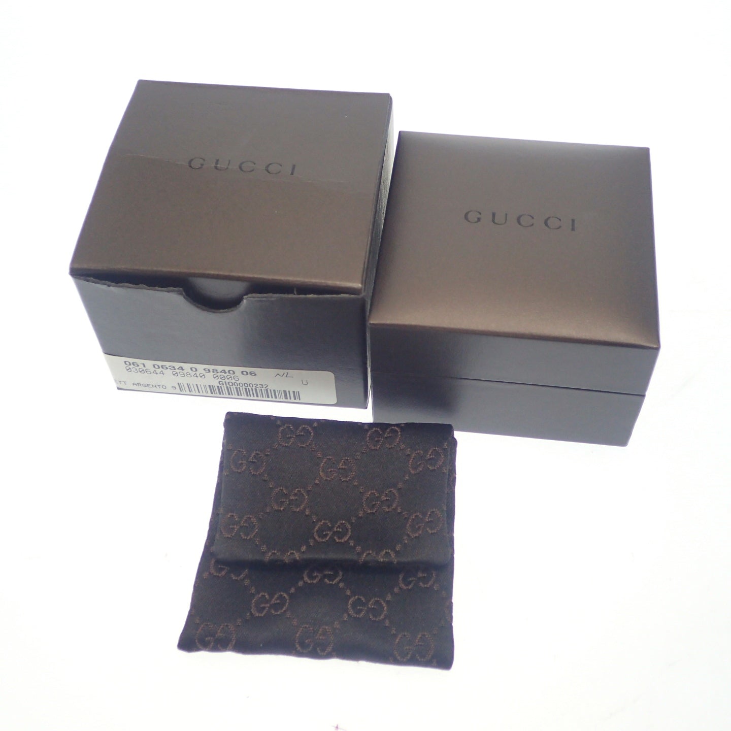 状况良好 ◆ Gucci 链条项链 SV925 银色 带盒 GUCCI [LA] 