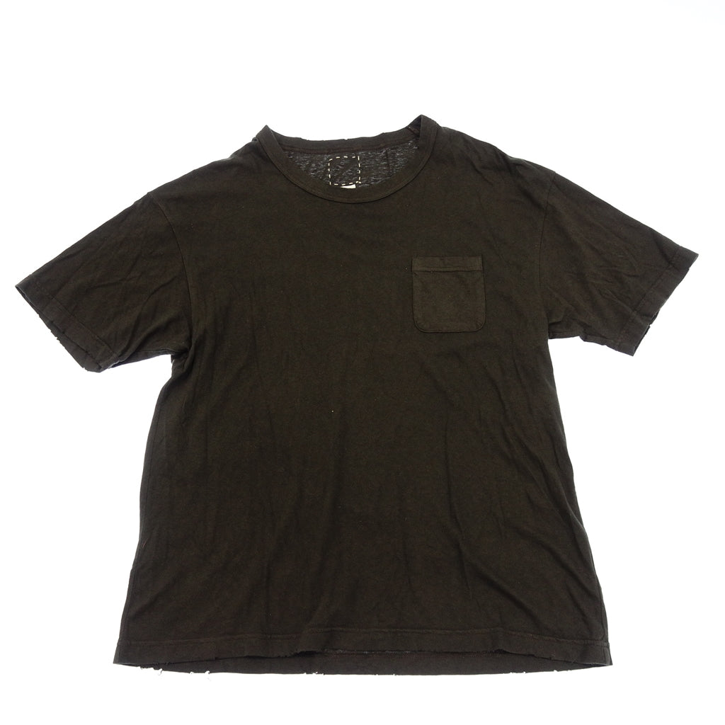 美品◆ヴィズヴィム 21SS 半袖Tシャツ JUMBO TEE メンズ ブラック サイズ3 VISVIM【AFB11】