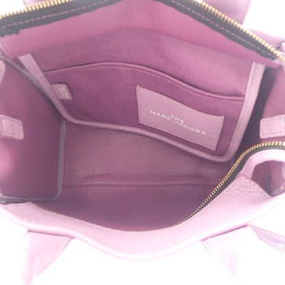 Very good condition ◆ Marc Jacobs Tote Bag The Leather Medium Purple MARC JACOBS [AFE10] 