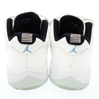 Good Condition◆Nike Sneakers Air Jordan 11 Low Legend Blue AV2187 117 Men's White 27.0cm Nike Air Jordan [AFD3] 