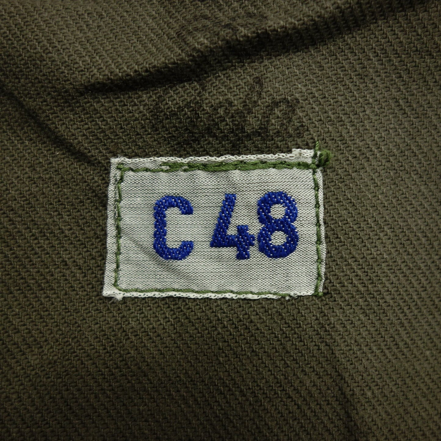 Good Condition ◆Swedish Army Blouson M59 Field Jacket Men's Green Swedish Army Field Jacket [AFB44] 