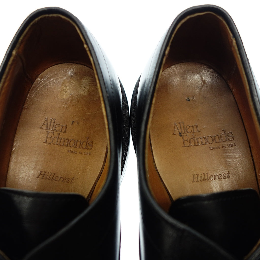 中古◆アレンエドモンズ レザーシューズ ヒルクレスト メンズ ブラック サイズ9 Allen Edmonds Hillcrest【AFC22】