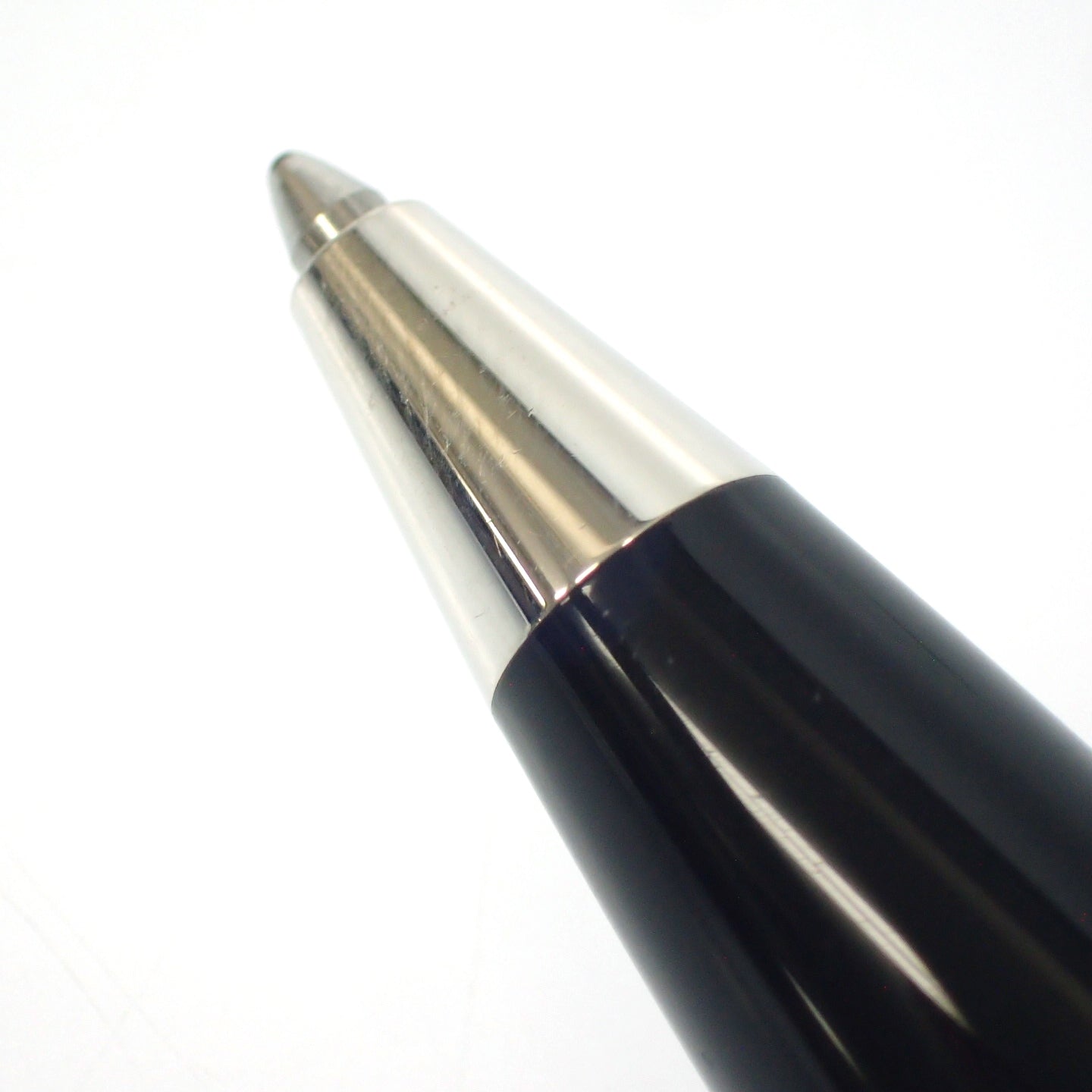 Good condition ◆ Montblanc Ballpoint Pen Star Walker Twist Black x Silver MONTBLANC [AFI9] 