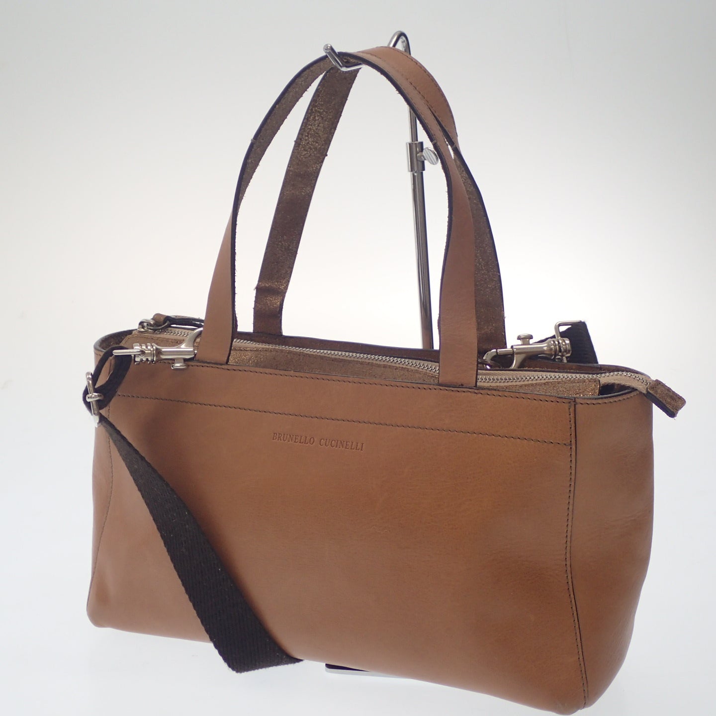 Brunello Cucinelli 2Way Leather Bag BRUNELLO CUCINELLI [AFE10] [Used] 