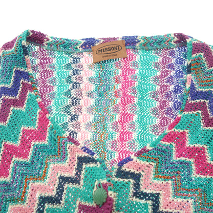 Good condition ◆ Missoni knit vest ladies multicolor 46 MISSONI [AFB4] 