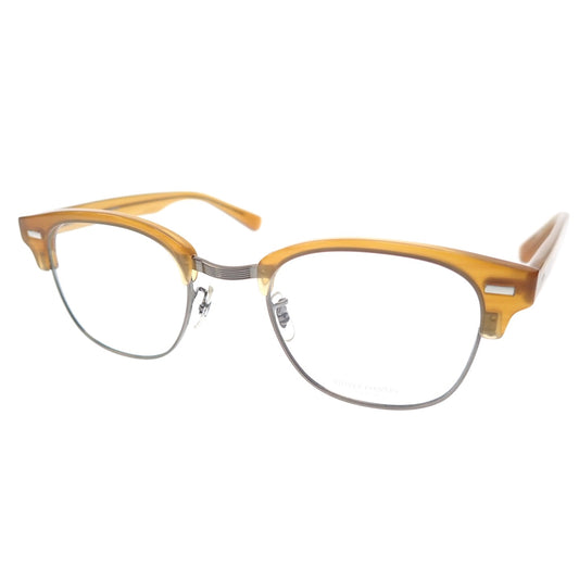 極美品◆オリバーピープルズ メガネ 伊達眼鏡 BALEN 0OV7994T 茶系 ケース付 OLIVER PEOPLES【AFI7】