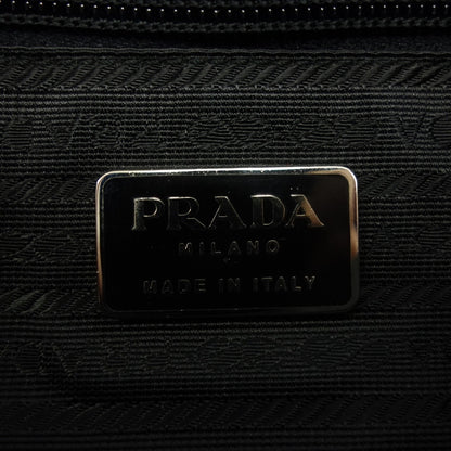 美品◆プラダ トートバッグ テスートナイロン ブラック PRADA【AFE2】