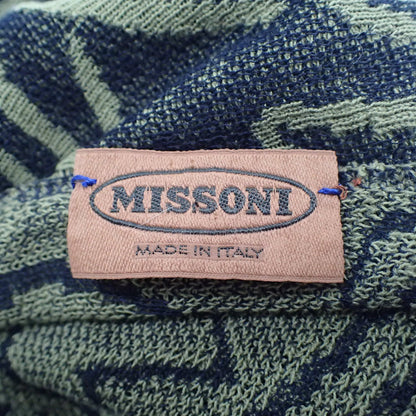 Used ◆ Missoni knit stole shawl muffler MISSONI [AFI20] 