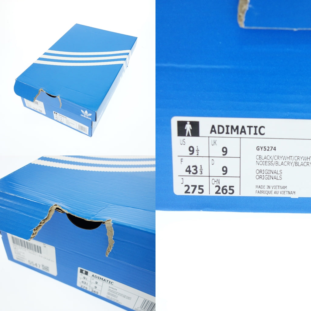 跟新品一样◆Adidas Originals ADIMATIC GY5274 男式 27.5 黑色 adidas Originals ADIMATIC [AFD5] 