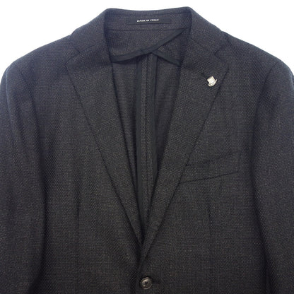 Good condition ◆ TAGLIATORE Tailored Jacket Single Wool Cashmere 1SGG22K Men's Size 44 Gray TAGLIATORE [AFB5] 