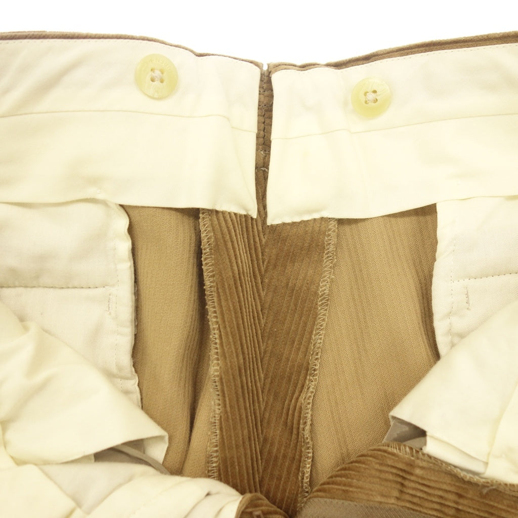 Very good condition ◆ Polo Ralph Lauren corduroy pants 90's 100% cotton Men's light brown Size L Polo Ralph Lauren [LA] 