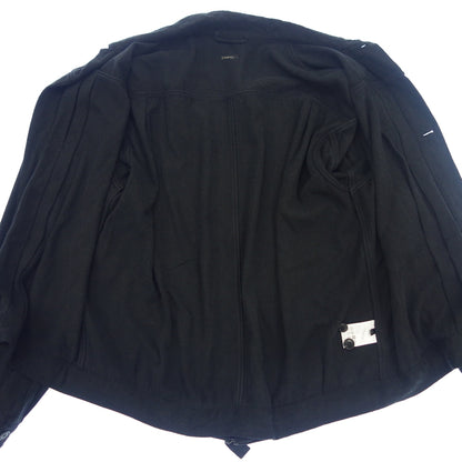 中古◆コモリ ジャケット V01-01007 シルク ネップ タイプ 22SS メンズ ブラック 3 COMOLI【AFB3】