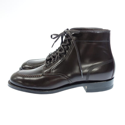 Unused ◆ Alden U-tip boots A9907H Cordovan Cigar Men's US9D ALDEN [LA] 