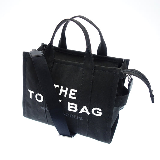 Good condition ◆ Marc Jacobs Tote Bag M0016161 Small Traveler Canvas Black MARC JACOBS [AFE6] 