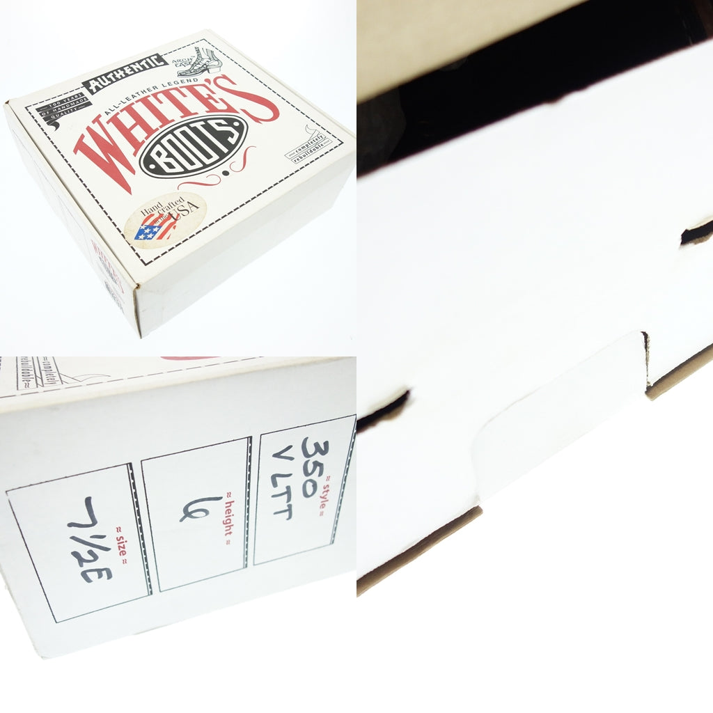 美品◇ホワイツ スモークジャンパー レースアップ ブーツ メンズ