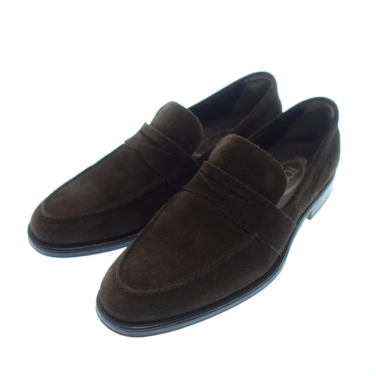 Used ◆Tod's Loafer Suede Men's 7 Brown TOD'S [AFC40] 