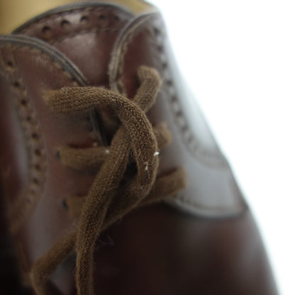 Good Condition◆TANINOCRISCI Leather Shoes Outer Feather Cap Toe Men's 6.5 Burgundy TANINOCRISCI [LA] 