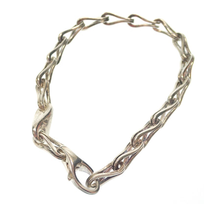 Good condition ◆ Gucci bracelet chain vintage SV925 silver with box GUCCI [LA] 