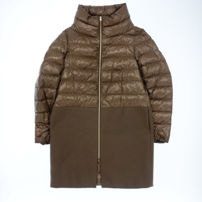 Used ◆Herno Down Jacket Wool Switch PI0074D Women's 44 Brown HERNO [AFA3] [Used] 