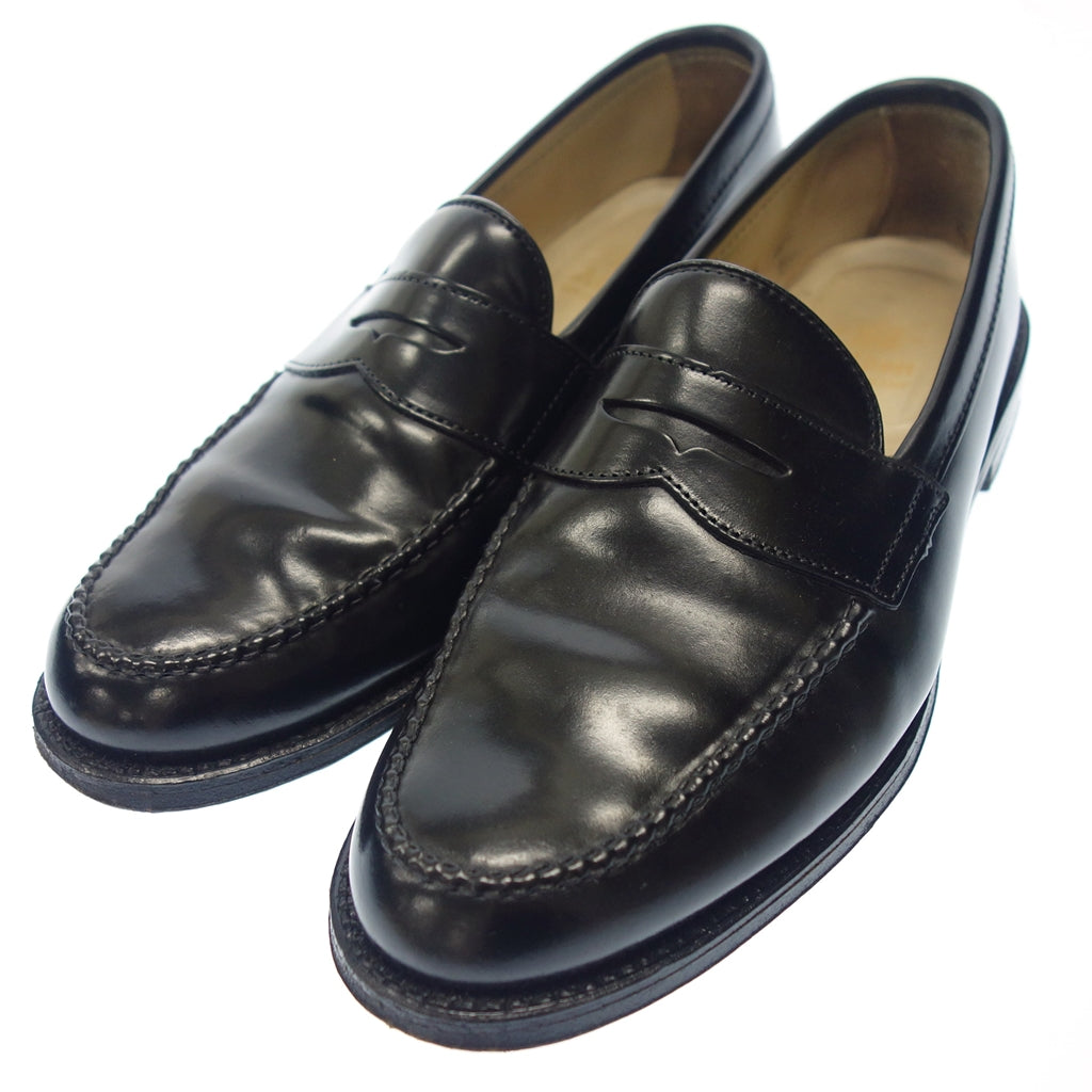 Good condition ◆ Alden coin loafers leather shoes 99362 Vanlast men's 9.5 black with box Alden [LA] 