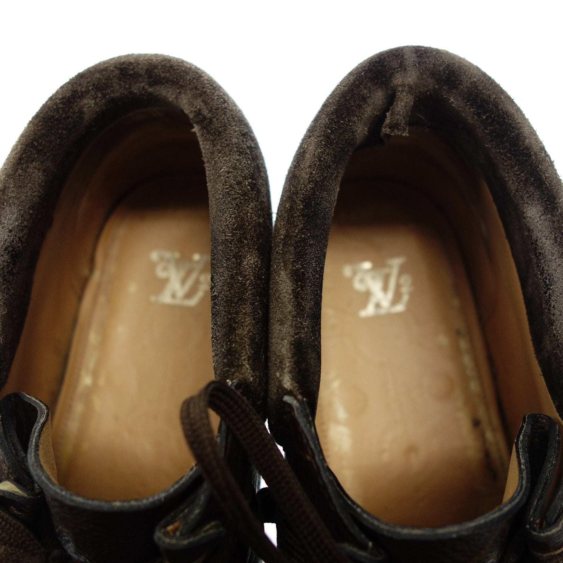 LOUIS VUITTON(ルイヴィトン) / チャッカブーツ/UK7/BLK/牛革