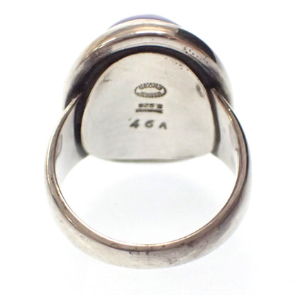 Good condition ◆Georg Jensen ring 46A colored stone SV925 silver x blue Georg Jensen [AFI12] 