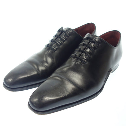 Good Condition ◆ Magnani Whole Cut Shoes 17710 Opanke Method Leather Men's 38 Black MAGNANNI [AFD9] 